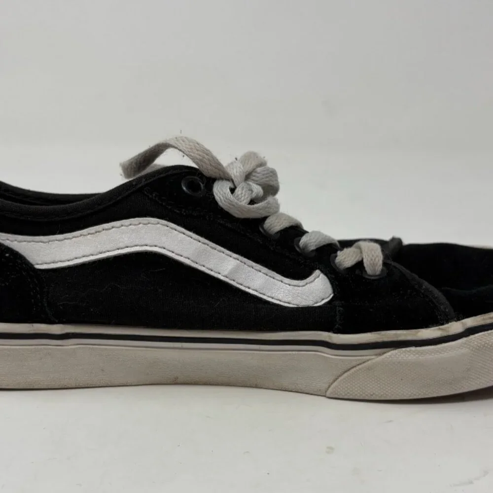 Vans Off The Wall 50714 Black Casual Shoes Sneakers Size 6.5 Mens